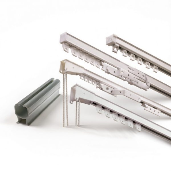 ریل پرده pvc اتومات